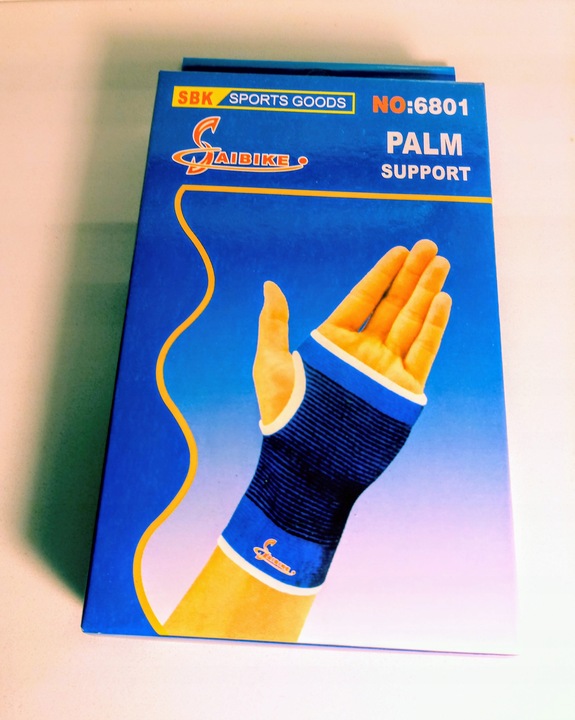 ŚCIĄGACZ NA RĘKĘ OPASKA ELASTYCZNA UCISKOWA OCHRANIACZ na DŁOŃ DŁONIE 2 SZT