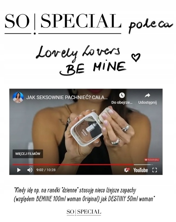 LL BEMINE DESTINY 50ml woman I-L-Molecules z FERO