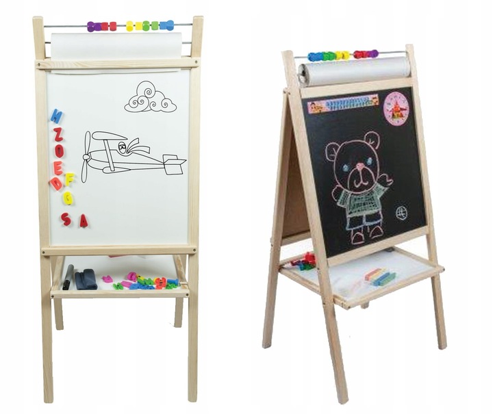 Tablica magnetyczna z Liczydłem i papierem 5w1 MPN