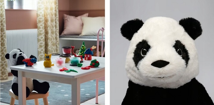 Miś Pluszowy Panda 30cm Duża Mięciutka Maskotka