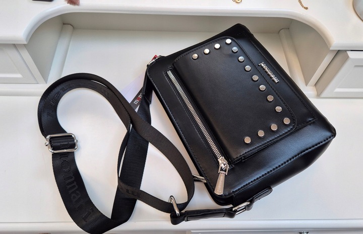 TOREBKA NA RAMIĘ LISTONOSZKA MONNARI PASEK LOGO