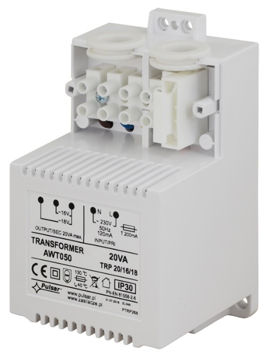 Transformator do central alarmowych Pulsar AWT050