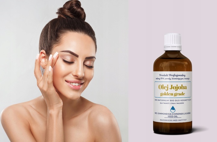 BIO olej JOJOBA zimnotłoczony redukuje zmarszczki