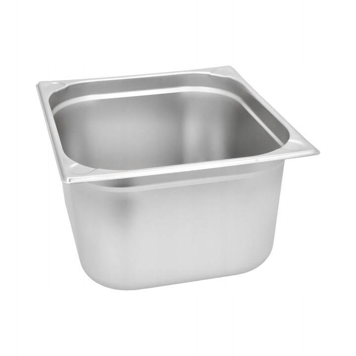 POJEMNIK GN 2/3 200 MM ZE STALI NIERDZEWNEJ WZMACNIANY 14 L TECHNICA