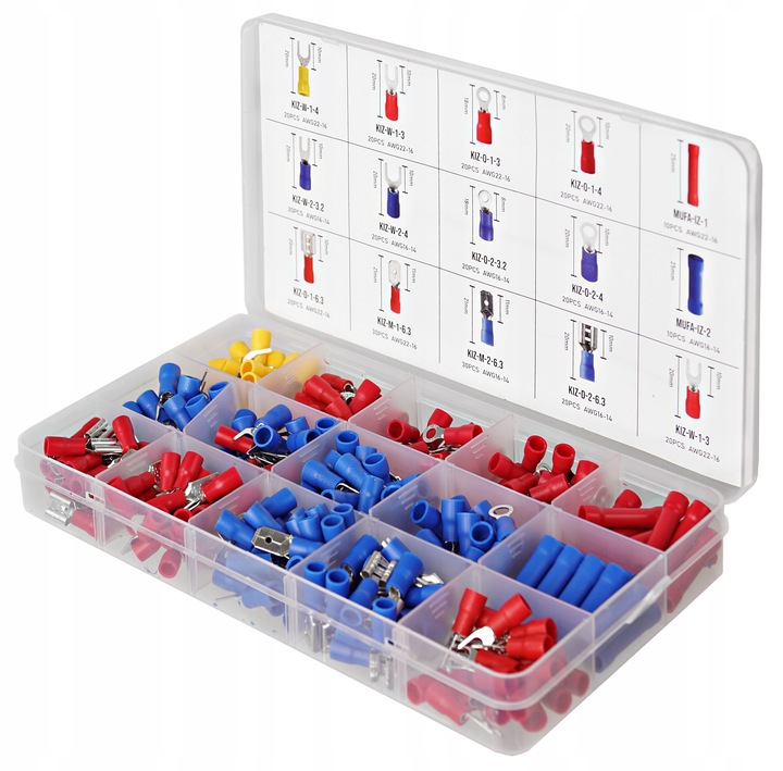 SZCZYPCE ZACISKARKA ZESTAW TULEJEK KONEKTORÓW 300