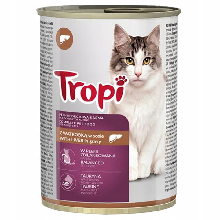 MOKRA KARMA PUSZKI DLA KOTA MIX SMAKÓW 24X415G