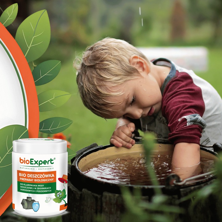 Środek do deszczówki Oczyszczanie wody Bio deszczówka 3x450g BIOEXPERT