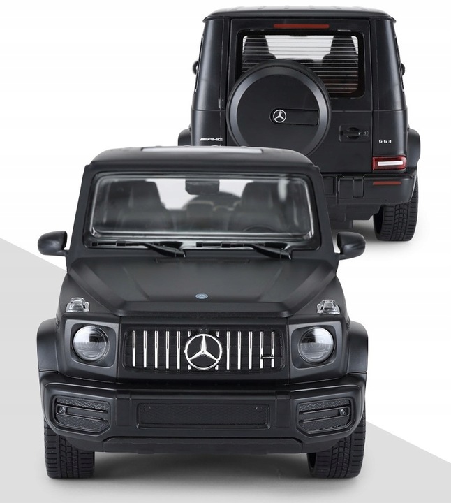 SAMOCHÓD ZDALNIE STEROWANY AUTO RC Mercedes Benz G63 AMG RASTAR PILOT LED