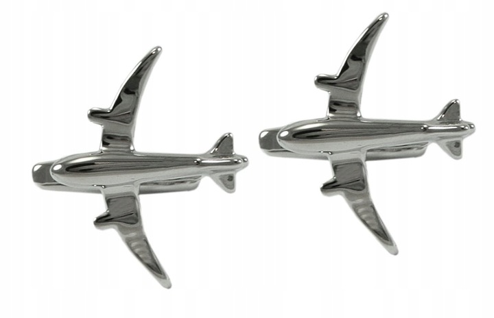 Tematyczne Spinki do Mankietów - Alties - Samolot