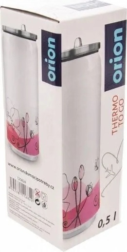 Kubek termiczny, termos Orion Maki biały 500 ml