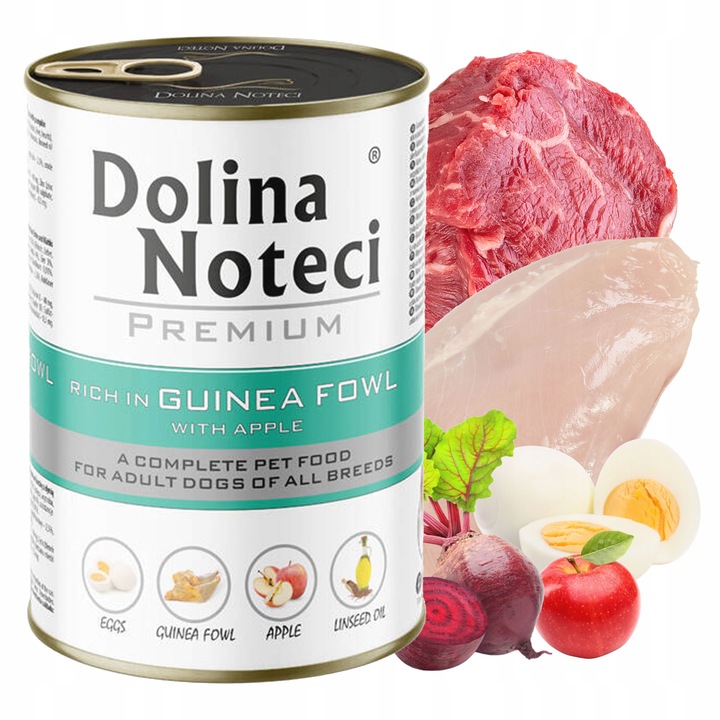 DOLINA NOTECI Premium Mix Smaków karma dla psa mokra 30 x 400g bezzbożowa