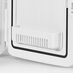 MINI PRZENOŚNA LODÓWKA 10 LITRÓW 12V 230V LUSTRZANA