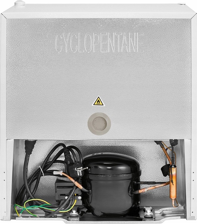 MINI LODÓWKA MAŁA CHŁODZIARKA PODBLATOWA ZAMRAŻARKA BIAŁA HOTELOWA 45L BOMA