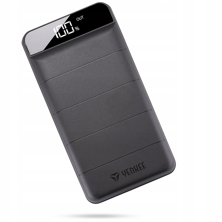 Powerbank Yenkee YPB 3010 2xUSB LCD Micro USB USB-C Lighting 30 000 mAh