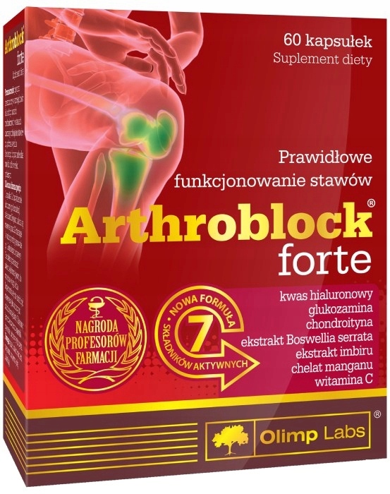 OLIMP ARTHROBLOCK FORTE 60kap SIARCZAN GLUKOZAMINY