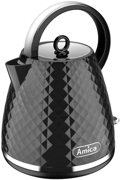 CZAJNIK KF 3030 CZARNY 1.7 L AMICA 2200 W