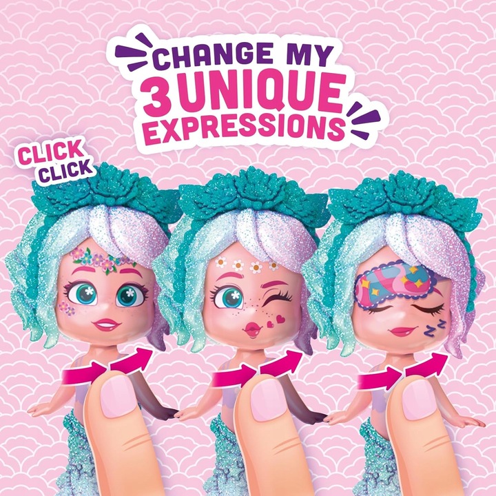 Kookyloos SYRENKA Mermaid Pearl + PET PART Roxy - lalki LALECZKI lalka PETS