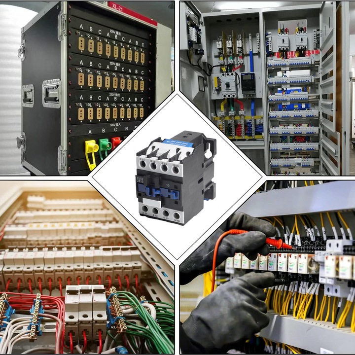 Przemysłowy stycznik prądu przemiennego z cewką miedzianą CJX2-2510 220V