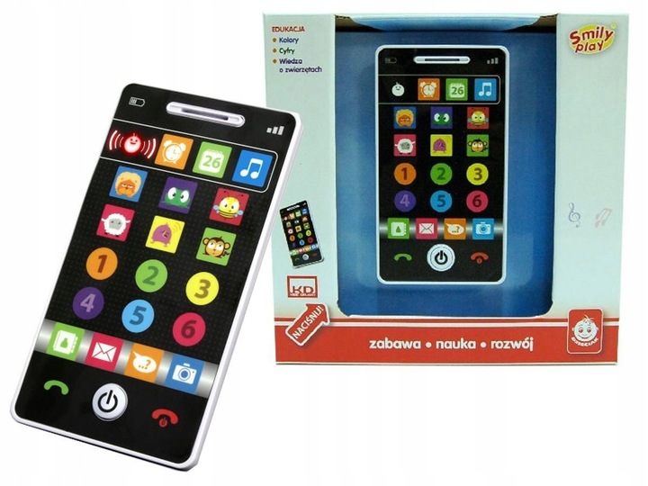 SMILY PLAY Telefon SMARTFON dotykowy S12550