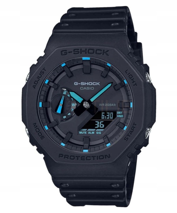 Zegarek Casio G-SHOCK Octagon Carbon Core Guard Casio-GA-2100-1A2ER