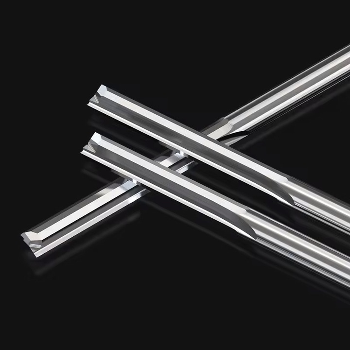 Frez prosty do drewna 2P | fi 6 mm x 52 mm x 80 mm | CNC VHM