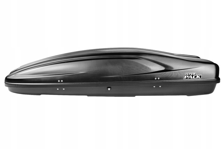 BOX DACHOWY INTER PACK STELLA 480 KEVLAR CZARNY FLEXI FIT do każdej belki