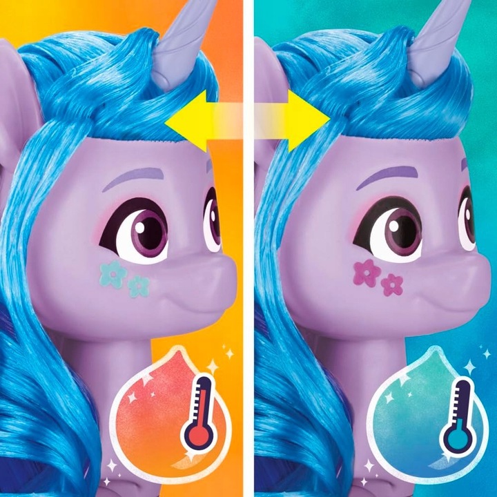 MY LITTLE PONY KUCYK IZZY MOONBOW + 16 AKCESORIÓW DO CZESANIA I OZDOBY