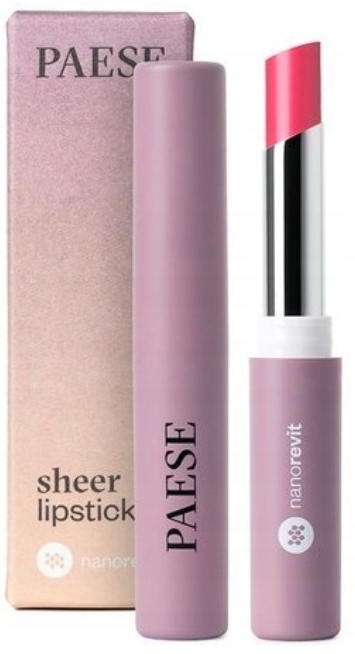 PAESE SHEER LIPSTIC pomadka do ust szminka PINK