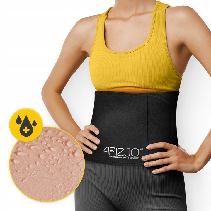 PAS NEOPRENOWY ODCHUDZAJĄCY GORSET WYSZCZUPLAJĄCY MODELUJĄCY BRZUCH TALIĘ