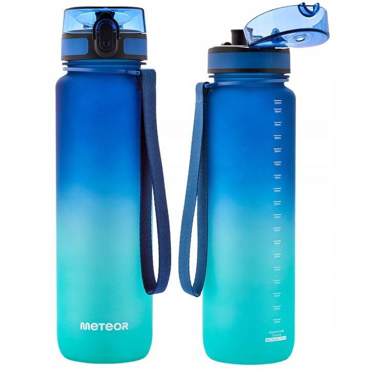 METEOR Bidon Szkolny Butelka Na Wodę Dla Dziecka 1000 ml + Ustnik