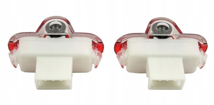 2x LED LOGO PROJEKTOR HD 3D DRZWI SKODA OCTAVIA I II