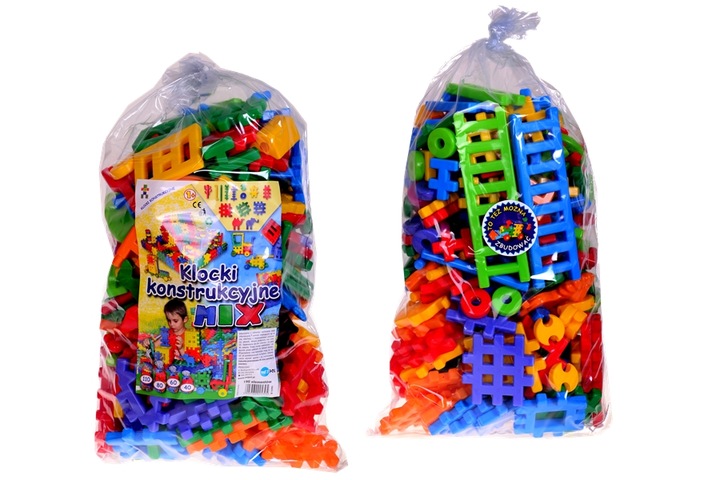 Klocki Przestrzenne Wafle MIX 190