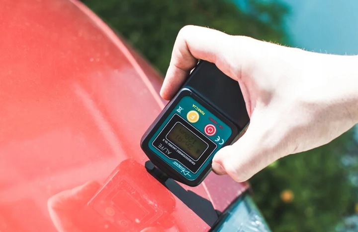 Miernik Grubości Lakieru Tester ProdigTech GL-3 UV GL-3UV Stal + Alu ETUI