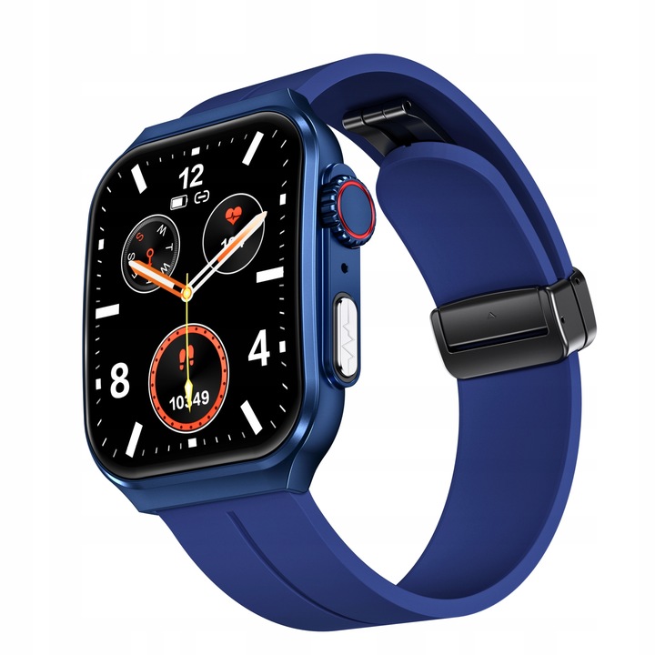 SMARTWATCH Z FUNKCJĄ POMIARU CUKRU GLUKOZA NX15 CIŚNIENIE MENU Polski WATCH