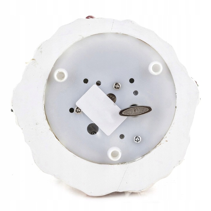 SZKLANA KULA Z POZYTYWKĄ ŚNIEŻNA CHOINKA BAŁWAN 17x13cm ŚWIĄTECZNA FIGURKA