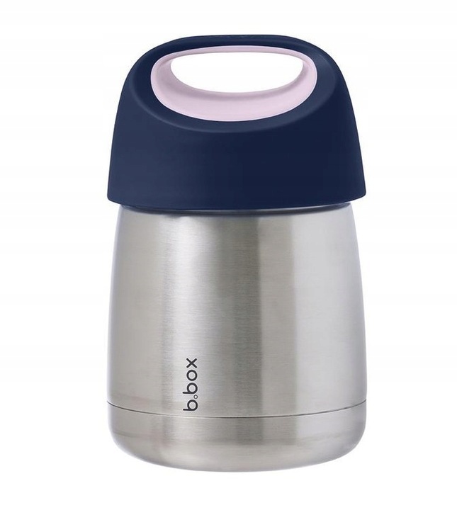 B.BOX Termos na jedzenie 335ml Lunch Obiadek Duży Indigo Rose 0.34L