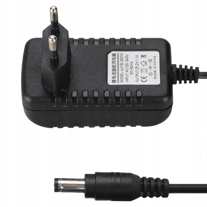 ZASILACZ ŁADOWARKA DO LI-ION ADAPTER 25.2V 1A