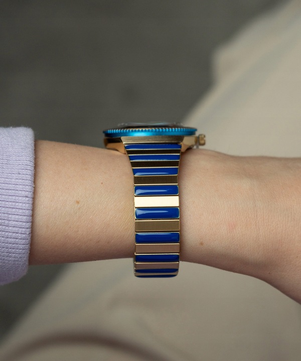 Zegarek damski Timex Q Malibu Lazur oceanie