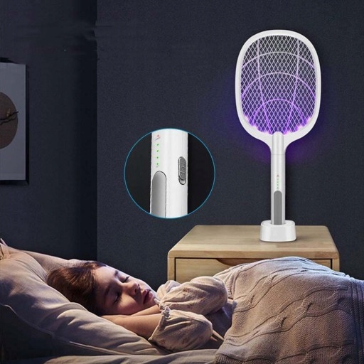 ELEKTRYCZNA ŁAPKA NA DUŻO OWADY PACKA NA KOMARY 3000V PALETKA OWADOBÓJCZA