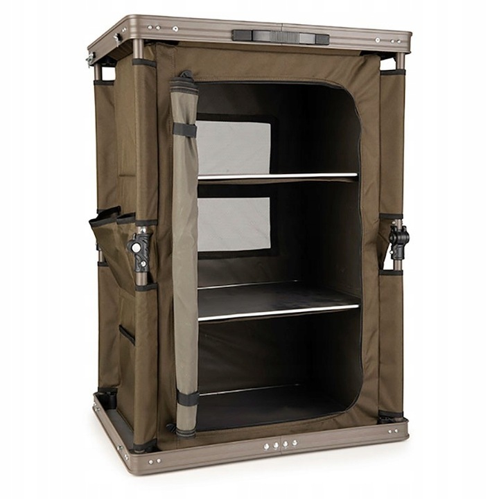 Szafka Karpiowa Do Namiotu Z Półkami FOX Session Storage 60x48x80 NA BIWAK