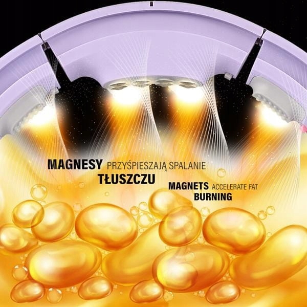 HULA HOP Z OBCIAZENIEM HMS HULA HOP ODCHUDZAJACE Z MAGNESAMI + LICZNIK