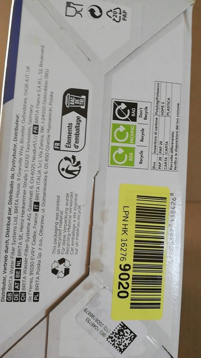 Zestaw dwóch butelek szklanych do wody do saturatora BRITA sodaTRIO 1l x2