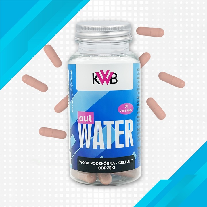 WATER OUT - MNIEJSZY CELLULIT, USUWA WODĘ PODSKÓRNĄ I WYSMUKLA SYLWETKĘ