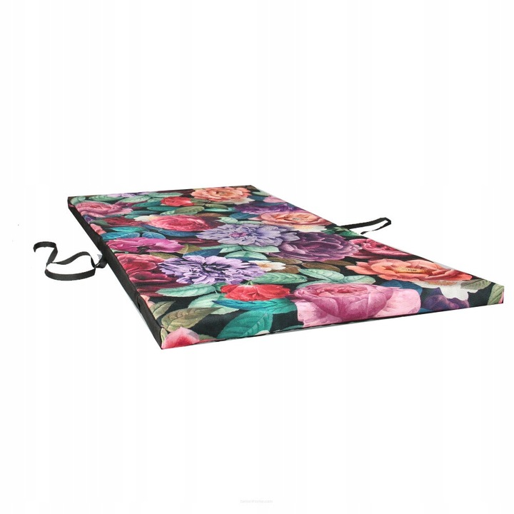 Poduszka wodoodporna na krzesło z oparciem TIP 80x40 cm z nadrukiem Enigma