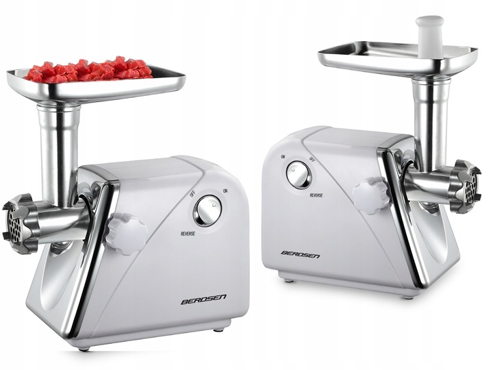 PROFESJONALNA MASZYNKA ELEKTRYCZNA DO MIELENIA MIĘSA Berdsen 550 - 1200W