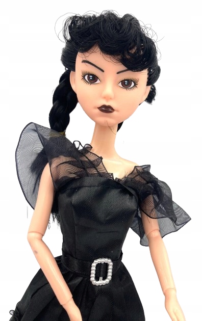 Lalka WEDNESDAY ADDAMS z RODZINY ADDAMSÓW 30 cm Pudełko