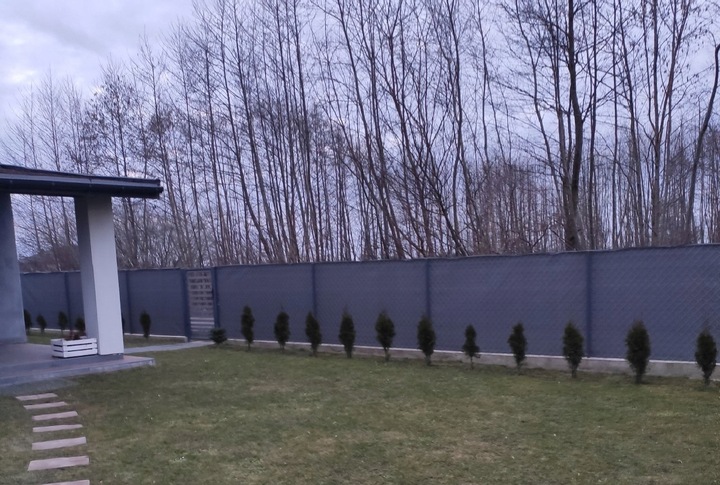 SIATKA CIENIUJĄCA 1,2x50m MASKUJĄCA 90% OSŁONA MATA NA OGRODZENIE PŁOT +UV