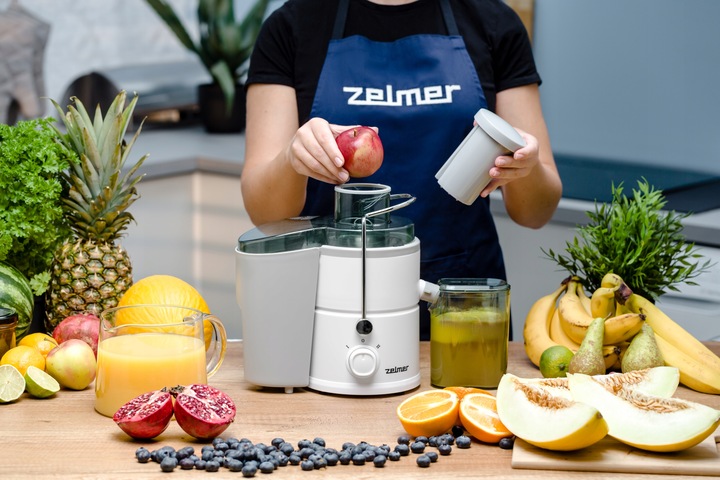 SOKOWIRÓWKA ZELMER WYCISKARKA DO OWOCÓW SOKÓW WYSOKOOBROTOWA 600W