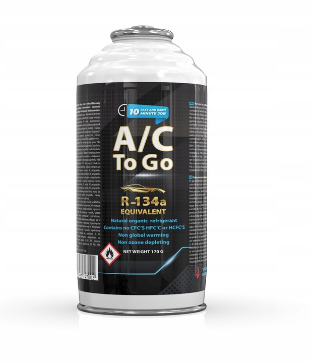 2 x gaz do nabijania klimatyzacji w autach z R134a