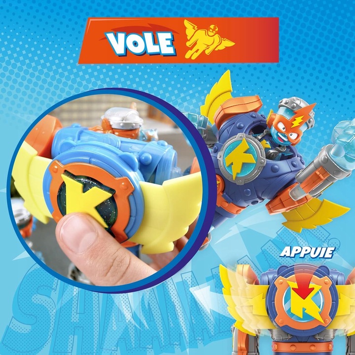 SuperThings Superbot Kazoom Power Super Zings Things robot figurka Kazoom